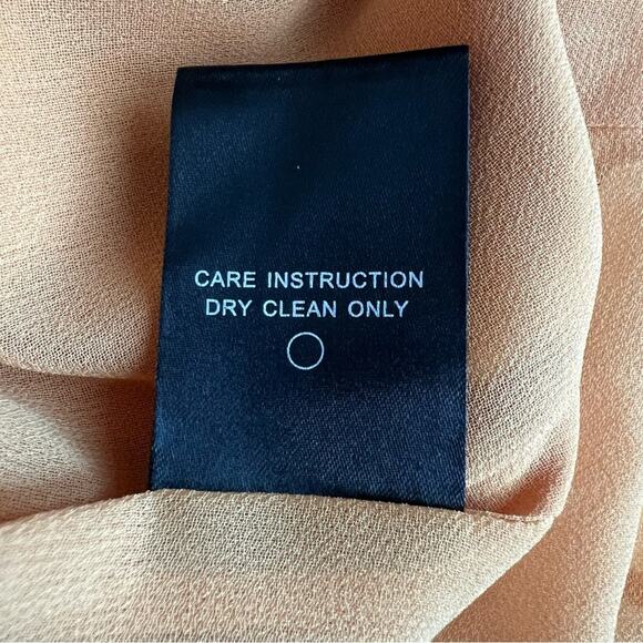 Camila Coelho Revolve Stella Golden Yellow One Sleeve Wrap Cocktail Mini Dress S - Picture 12 of 14